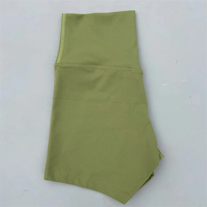 Women’s High Waist Gym & Workout Shorts – Stretchy Activewear
