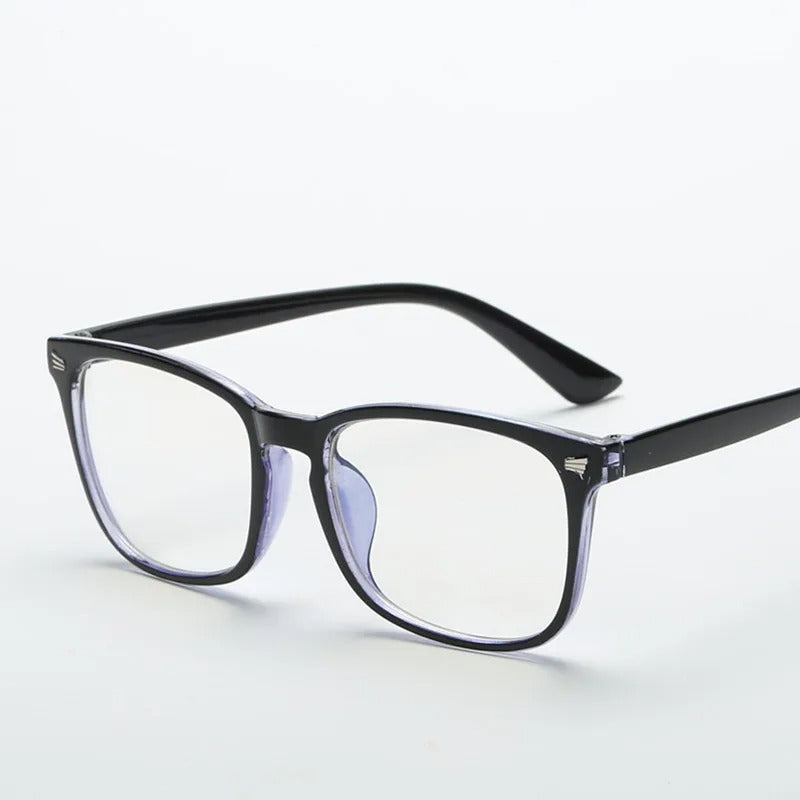 Fashion Square Blue Light Blocking Glasses for Men & Women – Full Frame Computer Eyewear