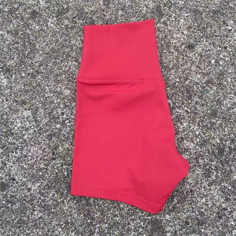 Women’s High Waist Gym & Workout Shorts – Stretchy Activewear